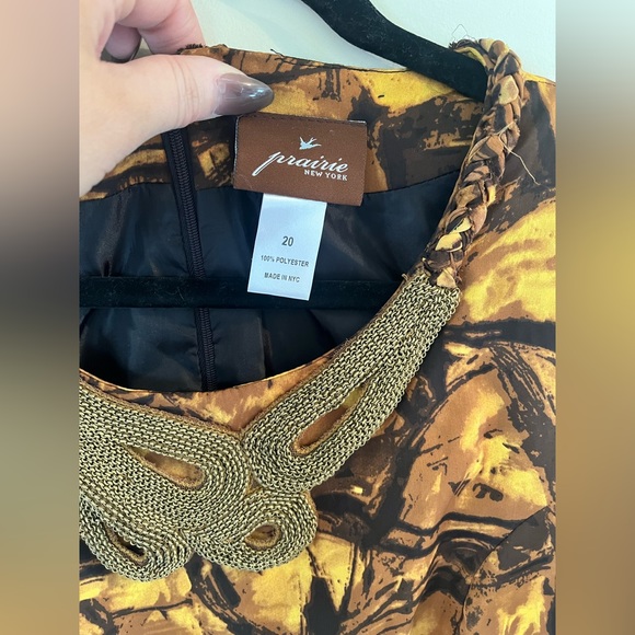 Plus size brand new never worn. Prairie New York. made in NYC. Mesh necklace - Picture 2 of 5